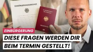Einbürgerungstermin 2025: Die 8 Fragen musst du kennen!